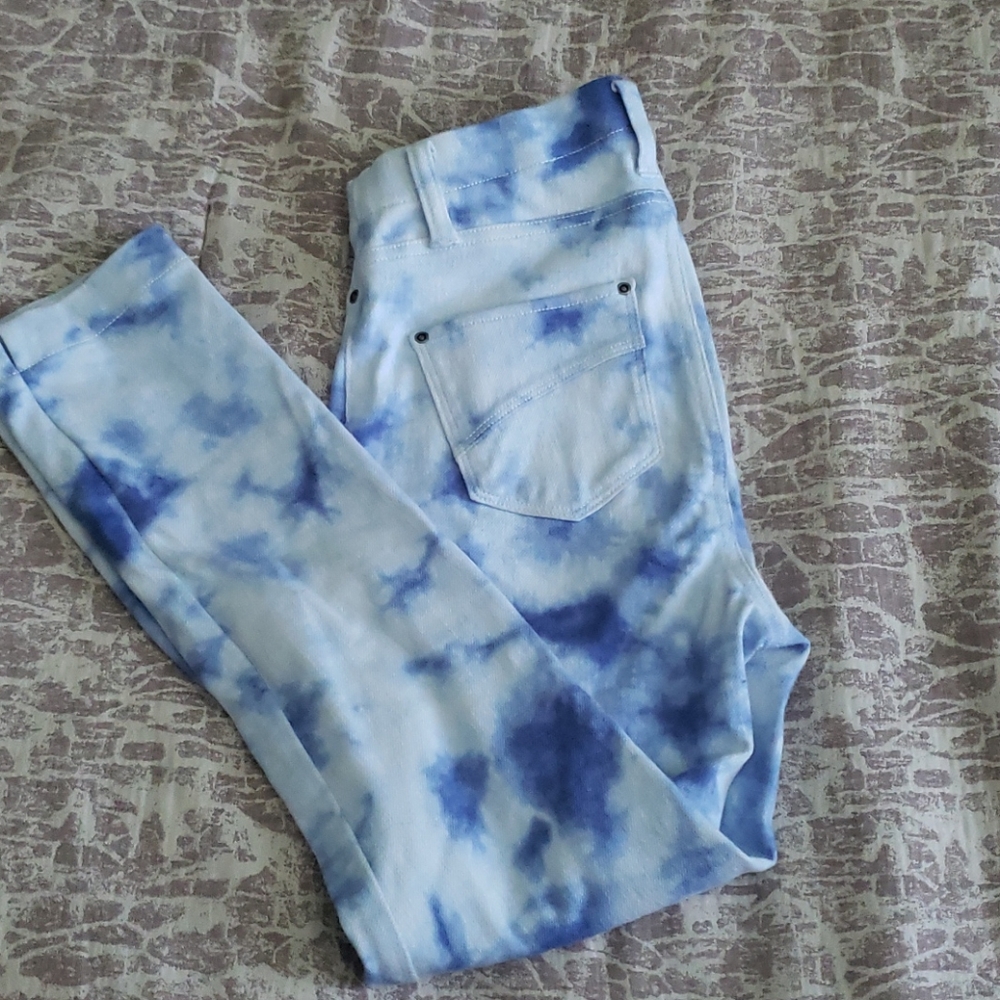 Capris tie dye